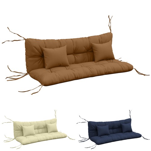 4er set sitzkissen 150x50 cm - sitzkissen,,